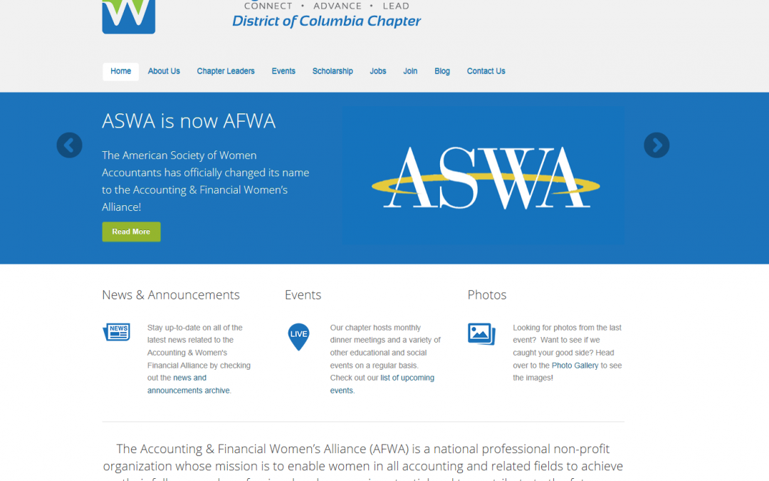 Accounting & Women’s Financial Alliance