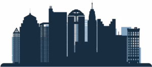 Silhouette of the Ohio skyline representing managed WordPress hosting in Ohio.